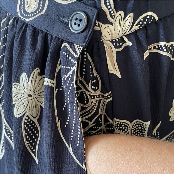 Alfred Dunner 2pc Skirt Suit Blue Floral Lined Blazer & Skirt Women’s Petite 6/8 - Picture 6 of 10